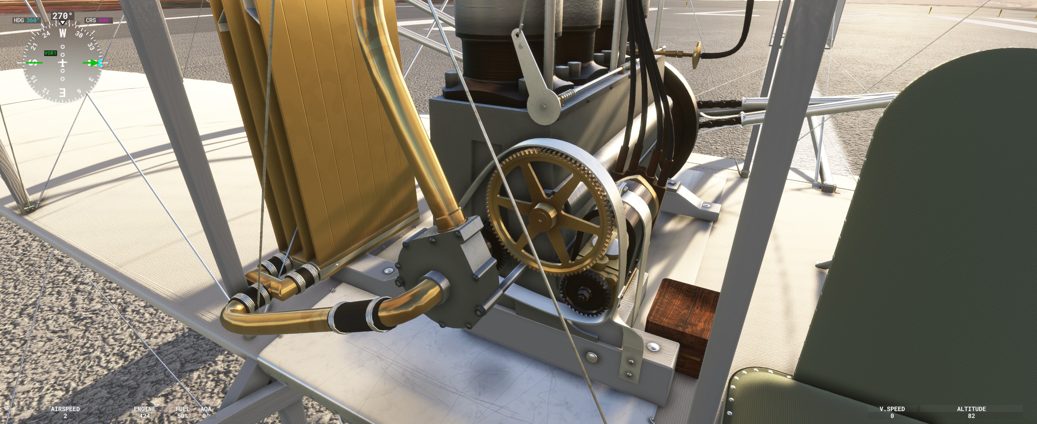 Custom Engine Logic - Fuel petcock and magneto